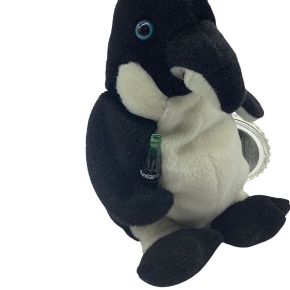 Vtg Coca-Cola 1999 Black Peng The Penguin Of Chile International Series 6" - Picture 10 of 11